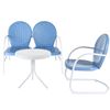 Picture of Griffith 3-Piece Metal Outdoor Set, Blue *D