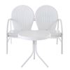 Picture of Griffith 2-Piece Metal Outdoor Set, White *D