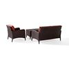 Picture of Kiawah 3-Piece Outdoor Seating Set, Brown *D