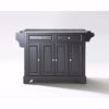 Picture of Lafayette Granite Top Kitchen Cart, Black *D