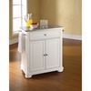 Picture of Alexandria Steel Top Kitchen Cart, White *D
