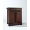 Picture of Lafayette Steel Top Kitchen Cart, Mahogany *D