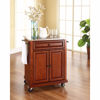 Picture of Stainless Steel Top Kitchen Cart, Cherry *D