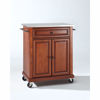 Picture of Stainless Steel Top Kitchen Cart, Cherry *D