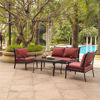 Picture of Portofino Cast Aluminum 4-Piece Set, Sangria *D