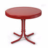 Picture of Retro Metal Side Table, Red *D