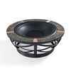 Picture of Glendale Round Slate Fire Pit Black *D