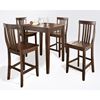 Picture of 5-Piece Pub Dining Set, Mahogany *D