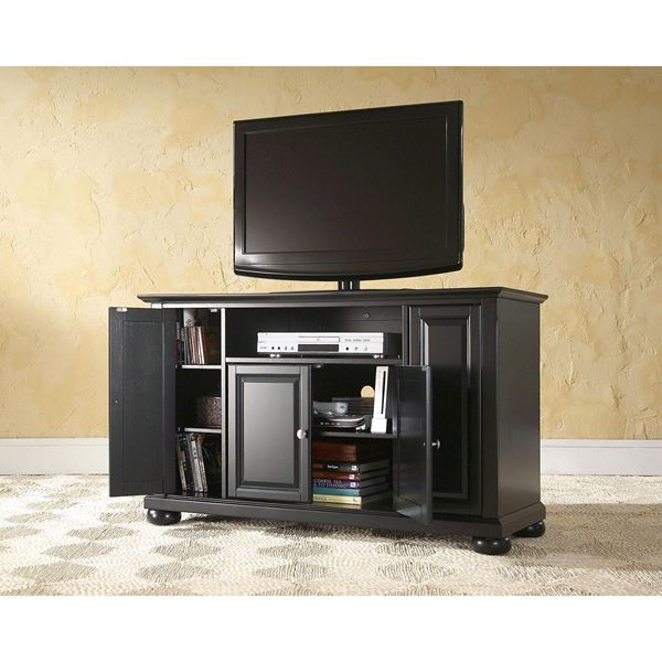 Alexandria 48in TV Stand, Black *D KF10002ABK | | AFW.com