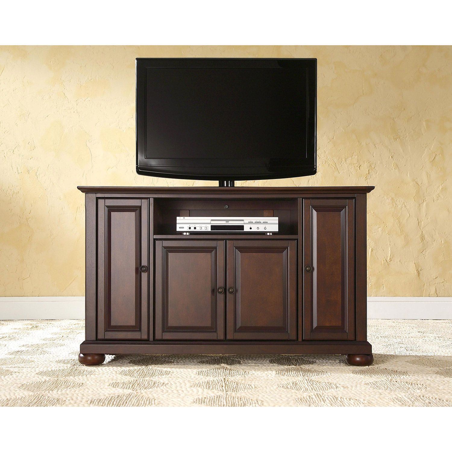 Alexandria 48in TV Stand, Mahogany *D | KF10002AMA | AFW.com