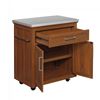 Picture of Madeleine Kitchen Cart with Stainless Steel Top *D