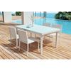Picture of Mayakoba Dining Table White *D