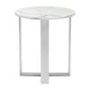Picture of Atlas End Table Stone & Stainless Steel *D