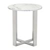 Picture of Atlas End Table Stone & Stainless Steel *D
