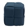 Picture of Checks Stool Navy Blue *D