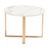 Picture of Globe End Table Stone & Gold *D