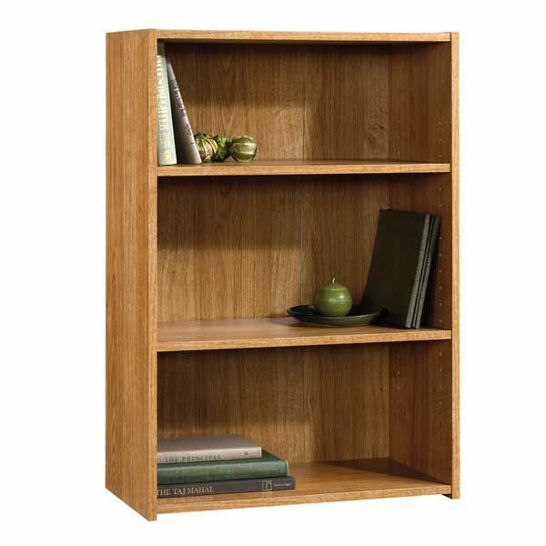 Picture of Beginnings 3-Shelf Bookcase Highland Oak 