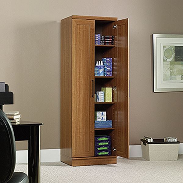 Homeplus Storage Cabinet Sienna Oak * D | 411963 | AFW.com