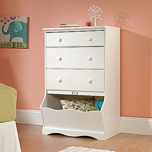 Picture of Pogo 3-Drawer Chest Soft White * D