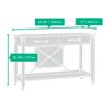 Picture of Carson Forge Sofa Table Washington Cherry * D