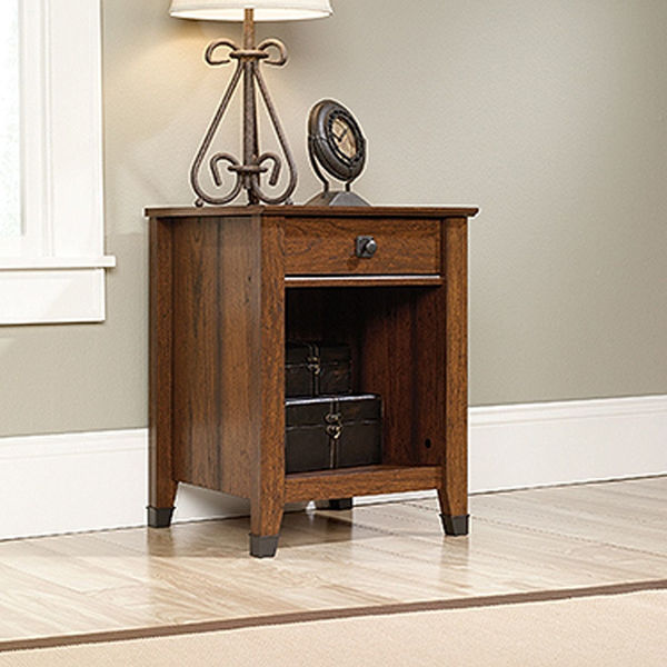 Picture of Carson Forge Night Stand Coffee Cherry * D
