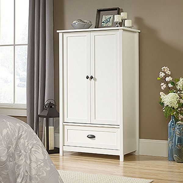 Picture of County Line Armoire Soft White * D