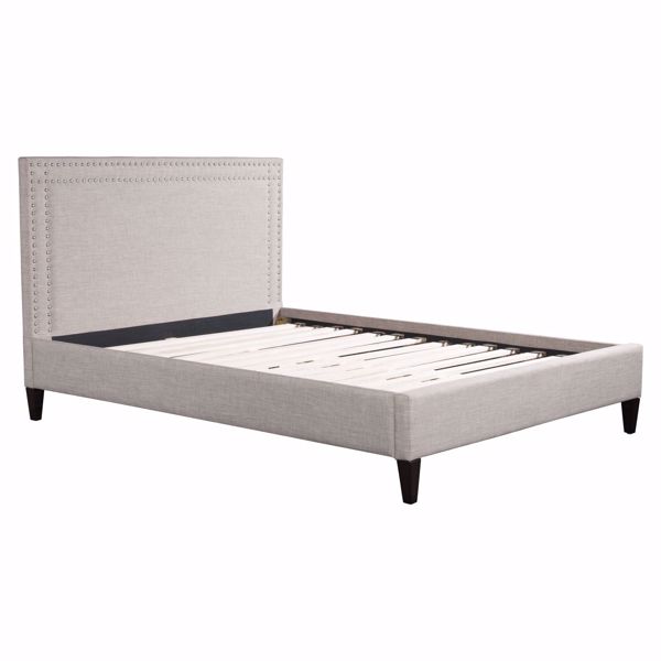 Renaissance Queen Bed Dove 100571 | Zuo Modern Contemporary | AFW.com