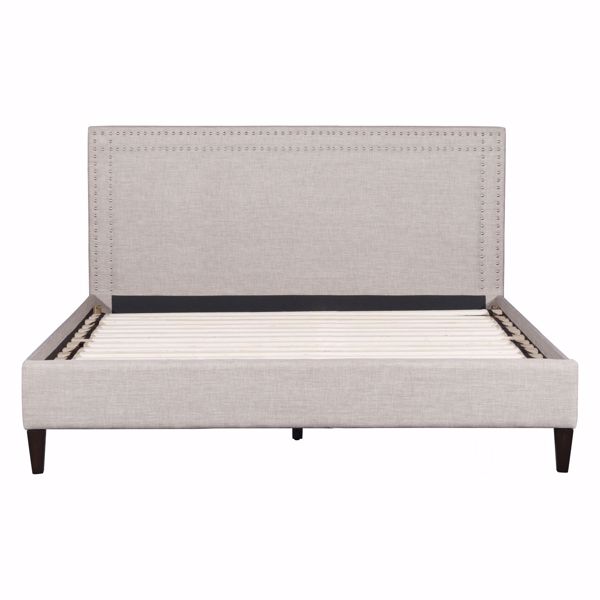 Renaissance King Bed Dove 100572 | Zuo Modern Contemporary | AFW.com