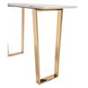 Picture of Atlas Console Table Stone & Gold *D