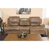 Picture of Austin Leather Power Reclining Console Loveseat