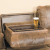Picture of Austin Leather Power Reclining Sofa with Drop Down Table