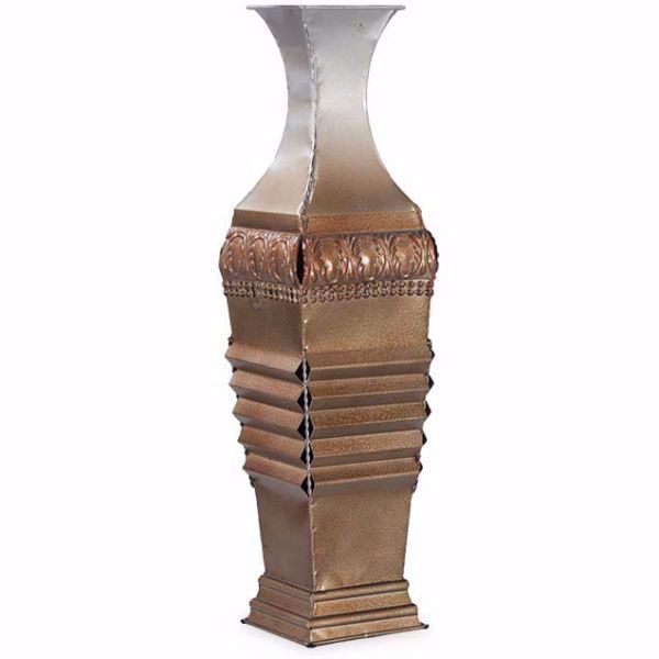 Picture of TALL FANCY METAL VASE