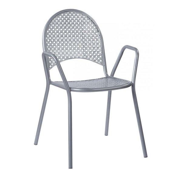 ah2 steel stacking chair