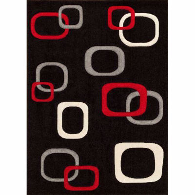 Picture of Alpha Floating Blocks 8x10 Rug *D