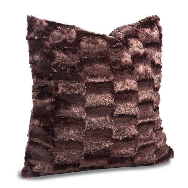Picture of 18X18 Pillow Brown Faux Fur *P