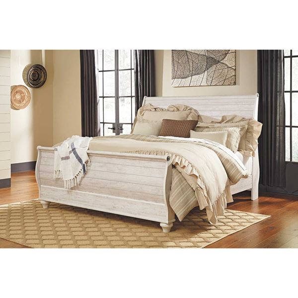 Picture of Willowton King Sleigh Bed
