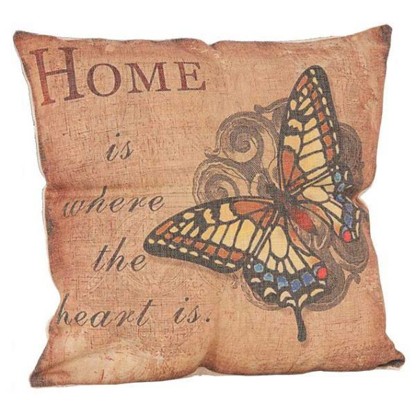 Picture of 18x18 Butterfly Home Pillow *P