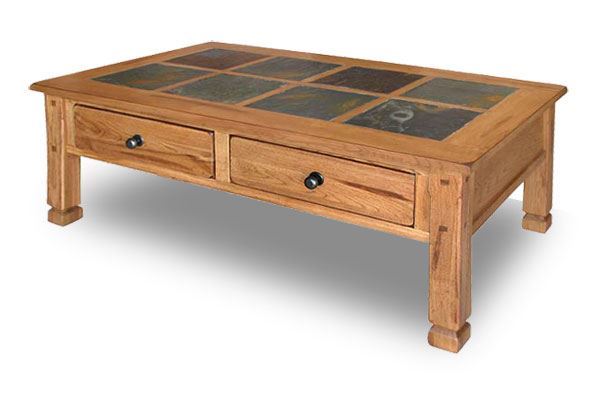 Picture of Sedona Rustic Oak Cocktail Table