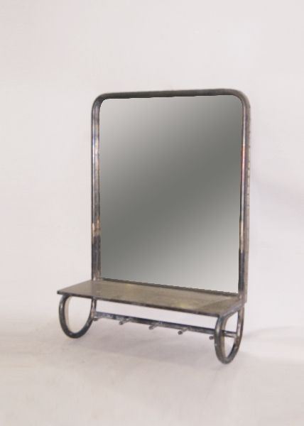Picture of Industrial Mirror W/ Shelf