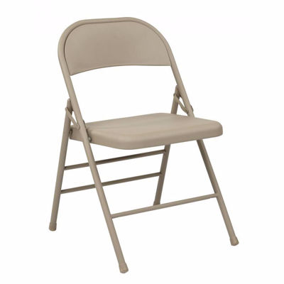 Picture of Folding Chair with Metal Seat and Back