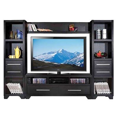 Picture of Black Entertainment Wall Unit