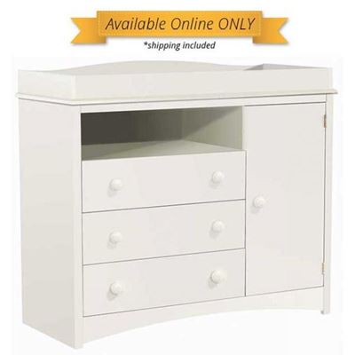 Picture of Peek-a-boo - Changing Table, White *D