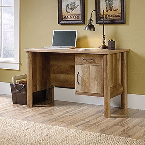 Picture of Boone Mountain Desk Craftsman Oak