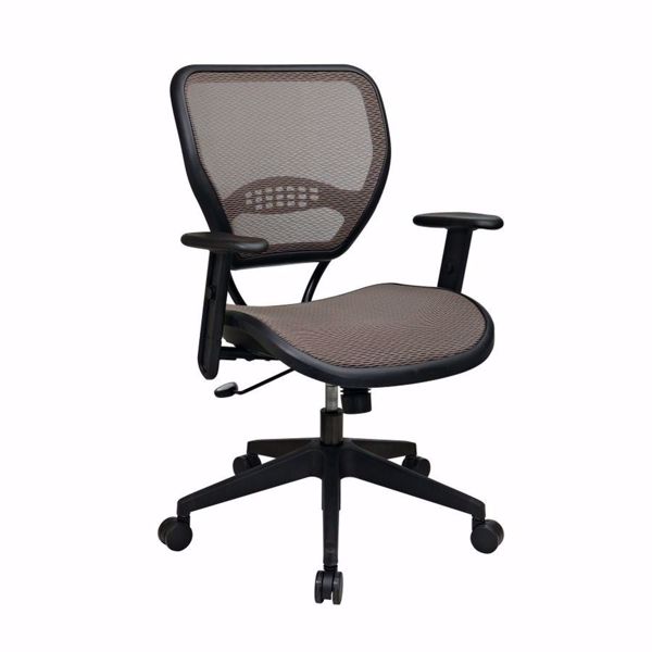 Picture of Latte Black AirGrid Office Chair 55-88N15 *D