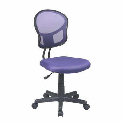 Picture of Mesh Task chair in Purple Fabric