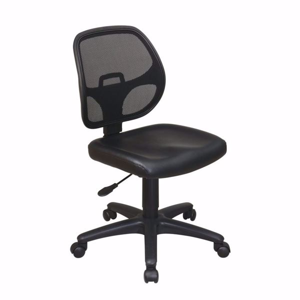 Picture of Mesh Screen Back Task Chair with Vinyl Seat *D