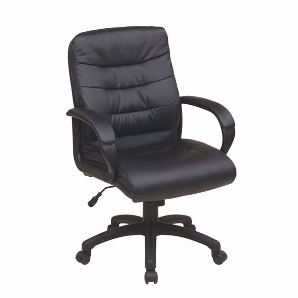 Picture of Mid Back Faux Leather Exec Chair *D
