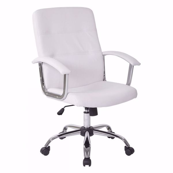 Picture of Malta White Office Chair *D
