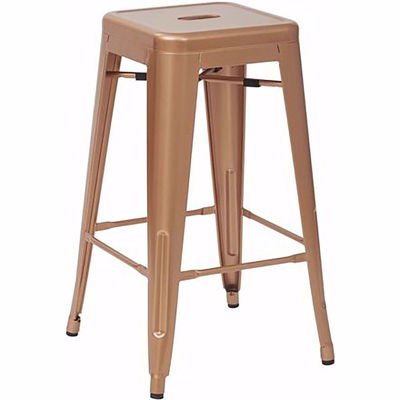 Picture of Bristow Ant Copper Barstool 2 Pack *D