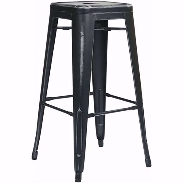Picture of Bristow Antique Black Barstool 2 Pack *D
